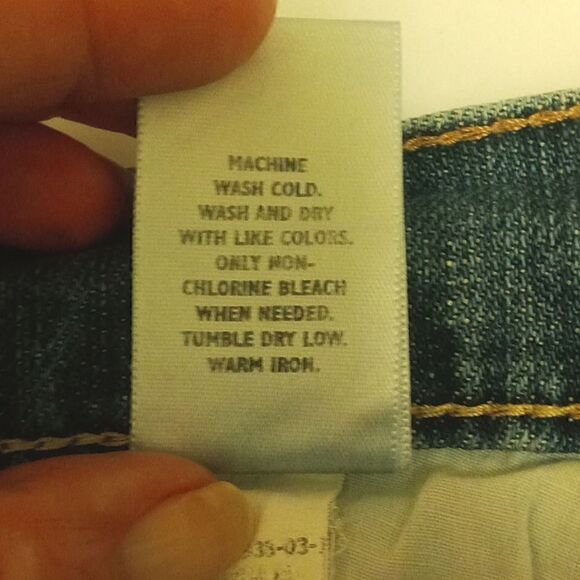 Women's Old Navy "The Sweetheart" boot cut blue jeans size 14 long - Picture 6 of 6